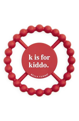 Bella Tunno K For Kiddo Teether in Red at Nordstrom