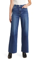 FRAME Le Slim Palazzo Raw Hem High Waist Wide Leg Jeans Lupine at Nordstrom,