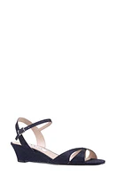 Nina Flora Ankle Strap Wedge Sandal at Nordstrom,