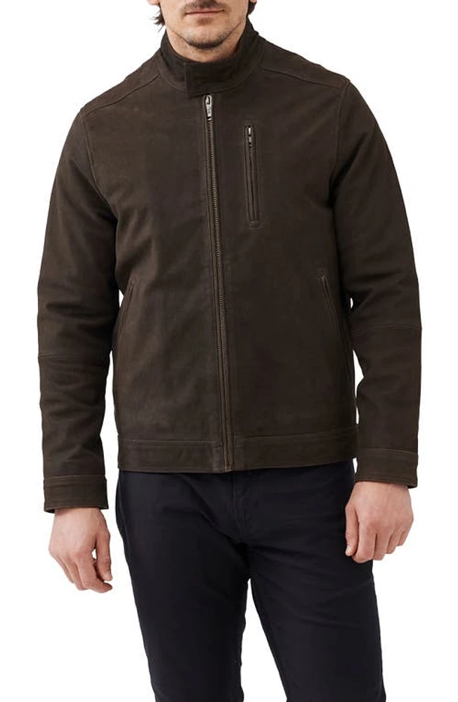 Rodd & Gunn Portobello Suede Jacket Carob at Nordstrom,