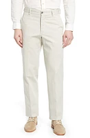 Berle Charleston Khakis Flat Front Chino Pants Stone at Nordstrom,