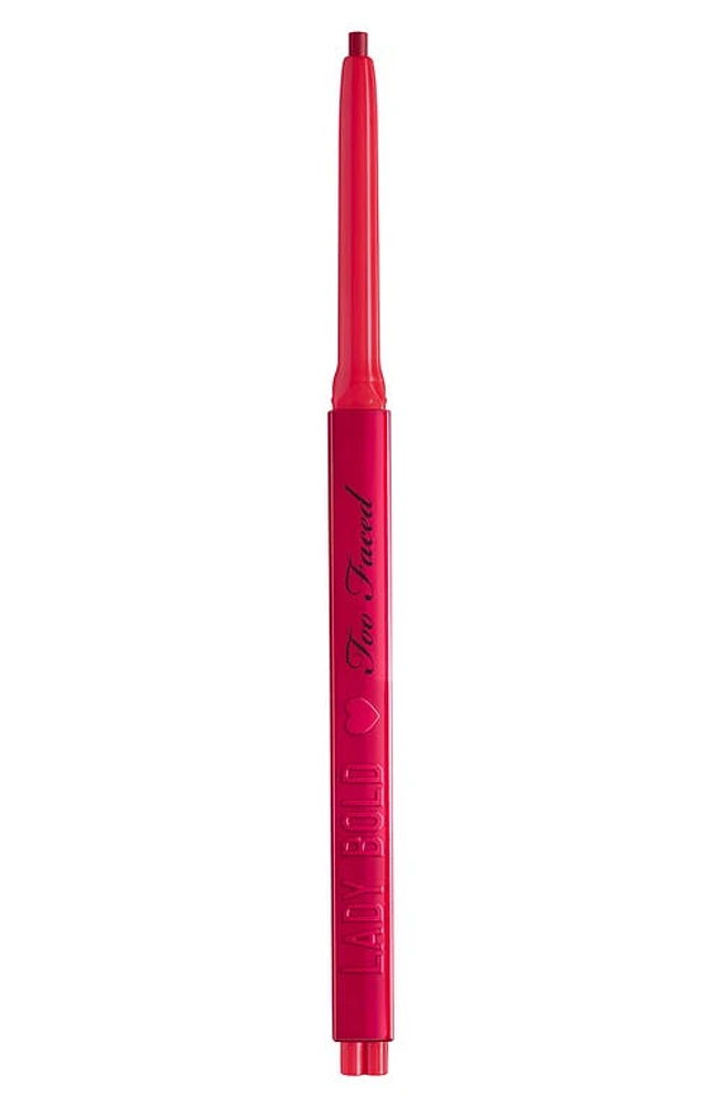 Too Faced Lady Bold Lip Liner at Nordstrom