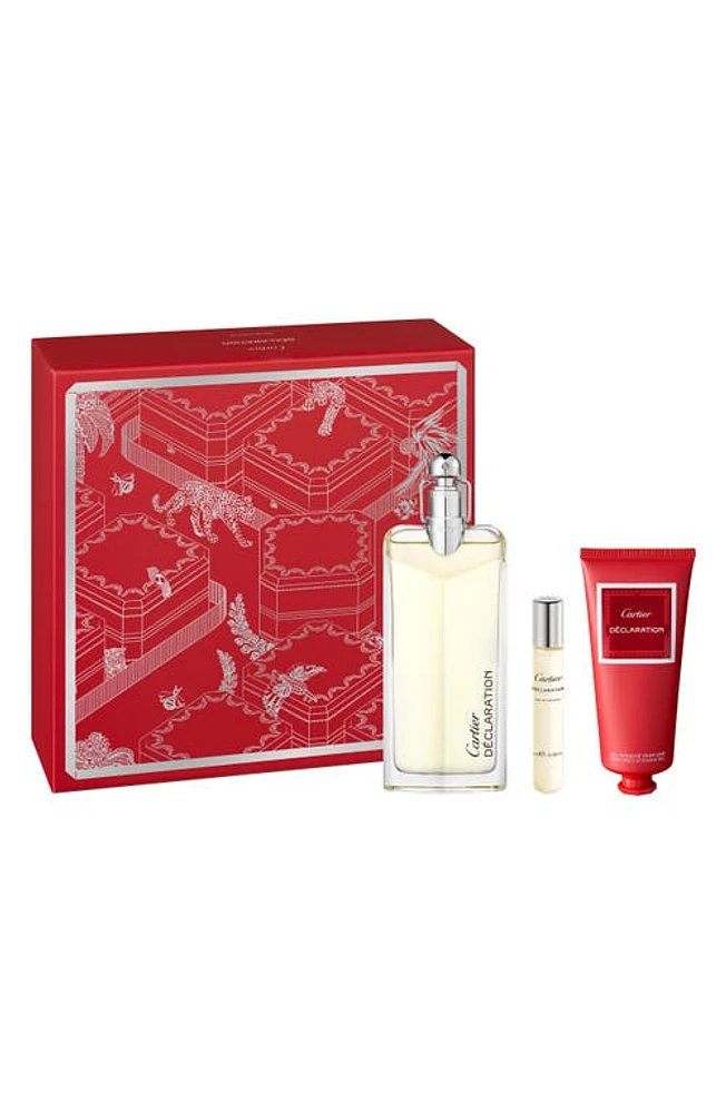 Cartier Déclaration Eau de Toilette 3-Piece Gift Set $143 Value at Nordstrom