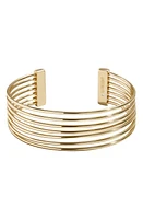 BaubleBar Kaity Cuff Bracelet in Gold at Nordstrom