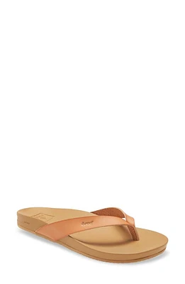 Reef Cushion Bounce Court Flip Flop in Natural at Nordstrom, Size 9