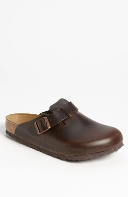 Birkenstock Boston Soft Clog Habana Oiled Leather at Nordstrom,