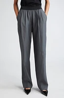 Loulou Studio Takaroa Elastic Waist Pleated Pants at Nordstrom,