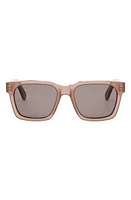 CELINE Bold 3 Dots 54mm Geometric Sunglasses in Pink /Other /Smoke at Nordstrom