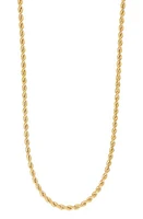 Bony Levy Men's 14K Gold Rope Chain Necklace in 14K Yellow Gold at Nordstrom, Size 18