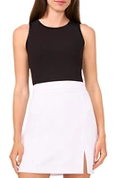 halogen(r) Mixed Media Rib Tank Top at Nordstrom,