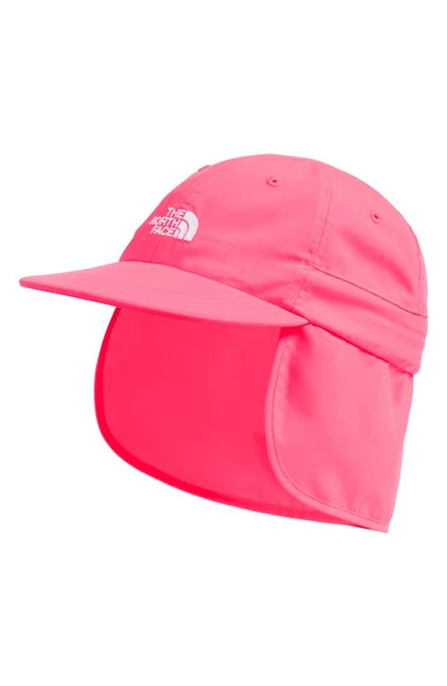 The North Face Kids' Class V Sunshield Hat Poppy Wavy Brand Proud Phantom at Nordstrom