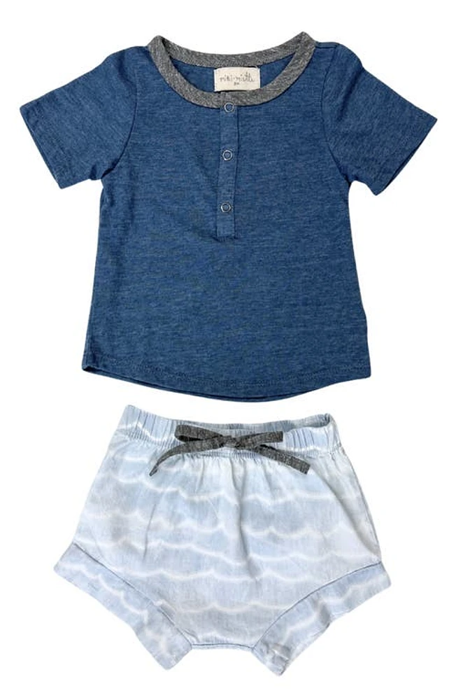 Miki Miette Christopher Henley & Shorts Set Key West at Nordstrom,