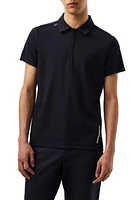 AlphaTauri Short Sleeve Polo Shirt in Navy at Nordstrom, Size Small