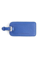 ROYCE New York Leather Luggage Tag in Cobalt Blue at Nordstrom