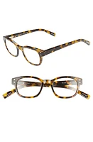 eyebobs Butch 45mm Reading Glasses in Tokyo Tortoise at Nordstrom, Size 3.5