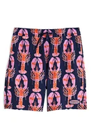 vineyard vines Kids' Chappy Print Swim Trunks at