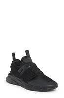 TOM FORD Mixed Media Sneaker Black/Black at Nordstrom,