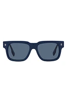 burberry Hayden 54mm Rectangular Sunglasses in Blue at Nordstrom