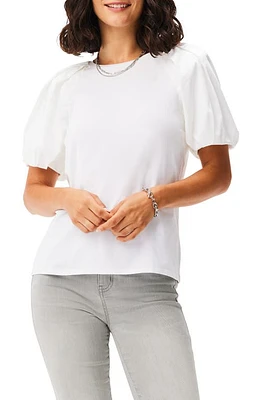 NIC+ZOE Mixed Media Statement Top in Paper White at Nordstrom, Size Xx-Large