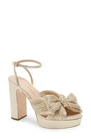 Loeffler Randall Natalia Platform Sandal in Platinum at Nordstrom, Size 12