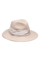 Eugenia Kim Georgina Wool Felt Fedora in Nude at Nordstrom