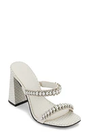 Karl Lagerfeld Paris Rayan Rhinestone Block Heel Sandal at Nordstrom,