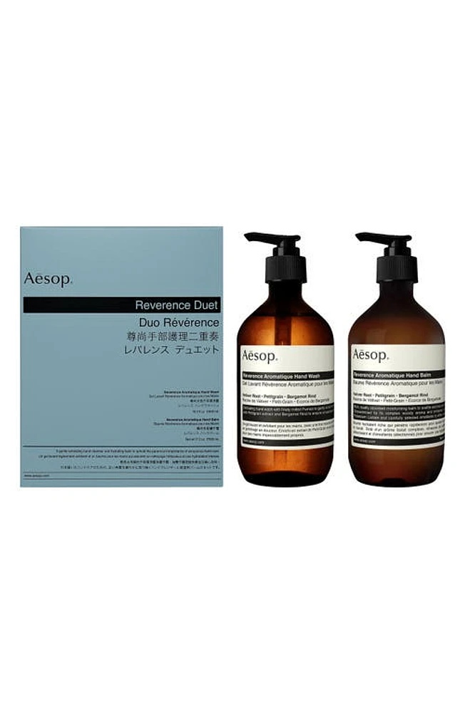 Aesop Reverence Hand Wash & Hand Balm Duet in None at Nordstrom