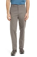 Berle Charleston Khakis Flat Front Stretch Sateen Pants at Nordstrom