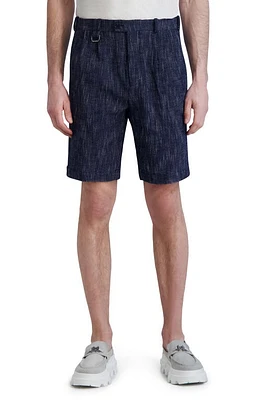 Karl Lagerfeld Paris Cotton Shorts Navy at Nordstrom,