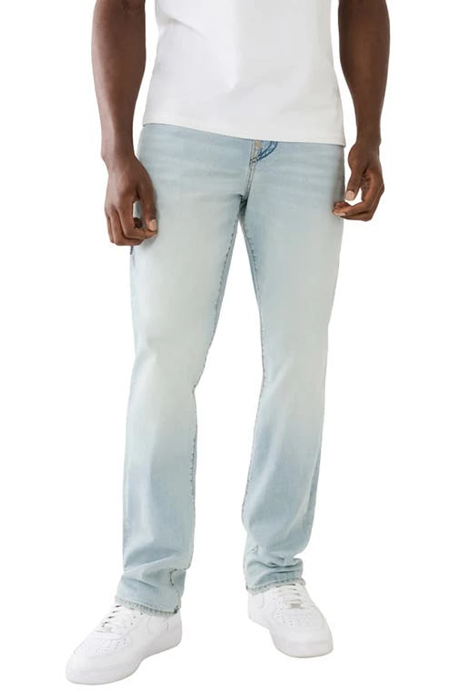 True Religion Brand Jeans Ricky Super T Straight Leg Kolari Light Wash at Nordstrom,