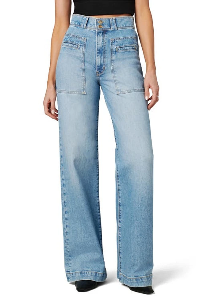 Joe's The Jane High Waist Wide Leg Jeans Get It Together at Nordstrom,