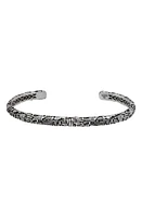 John Varvatos Men's Artisan Sterling Silver Cuff Bracelet at Nordstrom, Size Medium