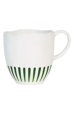 Juliska Sitio Stripe Mug in Basil at Nordstrom