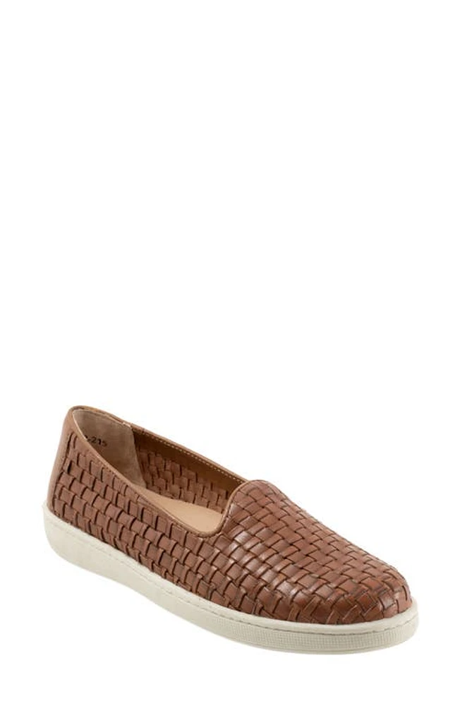 Trotters Adelina Woven Slip-On Shoe Luggage at Nordstrom,