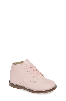 Footmates Tina Lace-Up Bootie Pink at Nordstrom, M