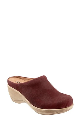 SoftWalk Madison Clog Rust Emboss at Nordstrom,