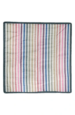 little unicorn 5 x 5 Outdoor Blanket in Chroma Rugby Stripe at Nordstrom