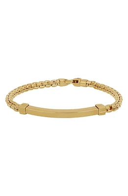 Bony Levy Men's 14K Gold ID Bracelet in 14K Yellow Gold at Nordstrom, Size 8