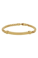 Bony Levy Men's 14K Gold ID Bracelet in 14K Yellow Gold at Nordstrom, Size 8