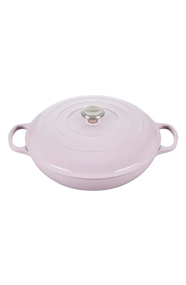 Le Creuset Signature 3.5-Quart Enameled Cast Iron Braiser in Shallot at Nordstrom