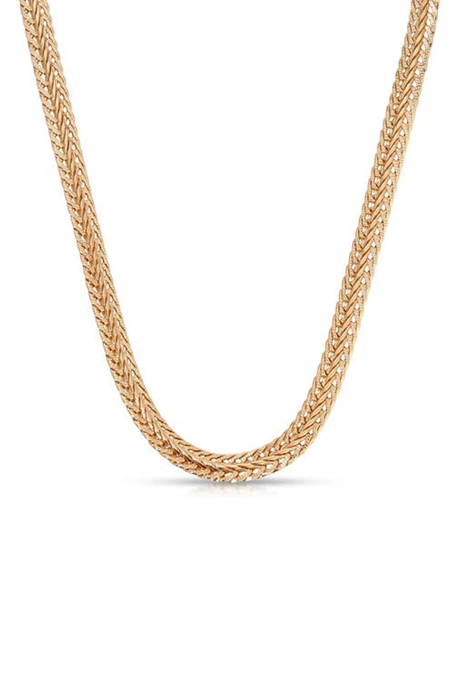 Ettika Woven Chain Necklace in Gold at Nordstrom