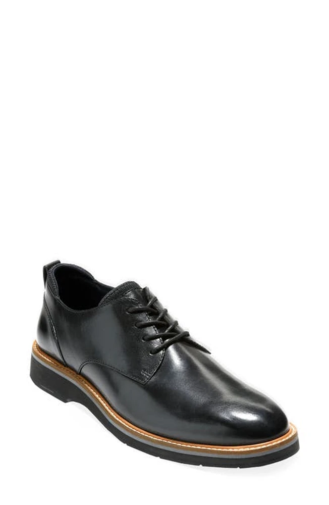 Cole Haan Osborn Plain Toe Derby Black at Nordstrom,