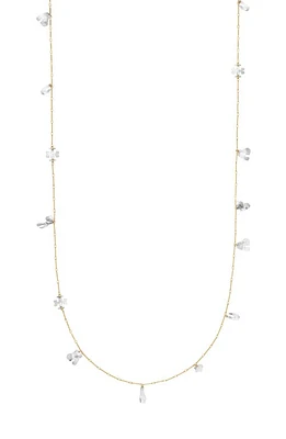 Tory Burch Roxanne Necklace in Gold /Antique Tory Silver at Nordstrom