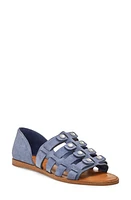 1.STATE Telle Studded Strappy Sandal in Bluebird Nubuck at Nordstrom, Size 11