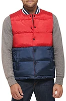 levi's Puffer Vest Red Navy at Nordstrom,