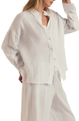 Favorite Daughter Oversize Cotton Button-Up Shirt at Nordstrom,