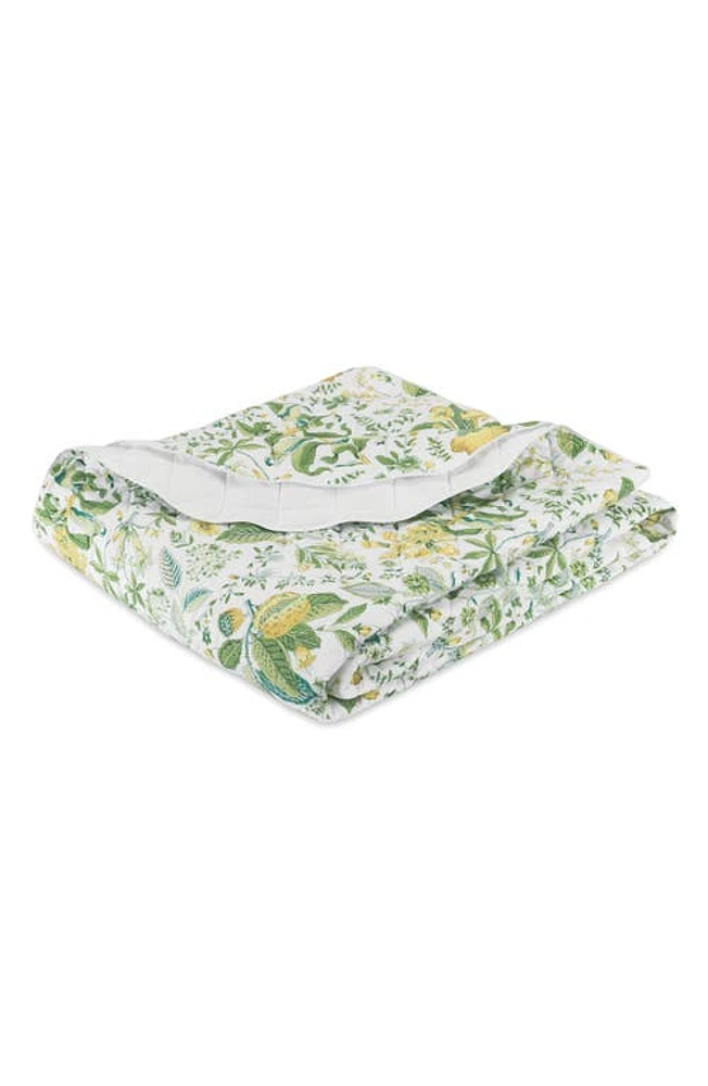 Matouk Pomegranate Quilt in Citrus at Nordstrom