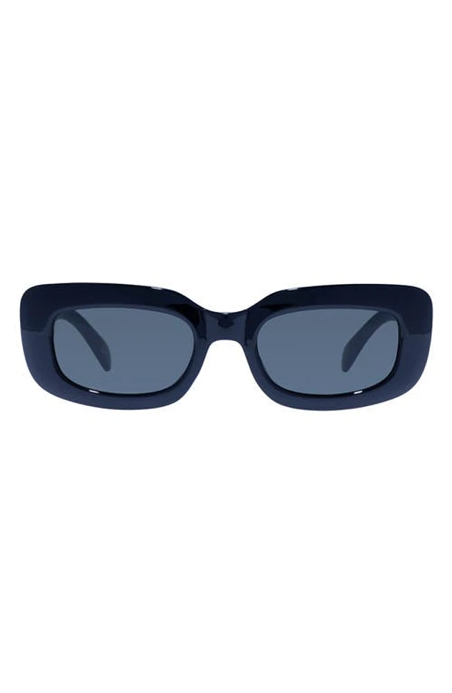 AIRE Orbit 54mm Rectangular Sunglasses in Black at Nordstrom