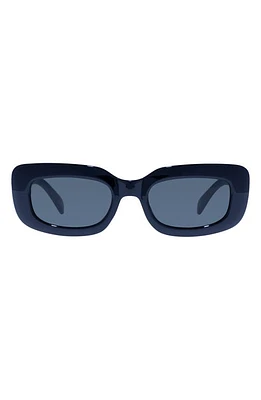 AIRE Orbit 54mm Rectangular Sunglasses in Black at Nordstrom