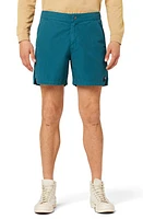 Hudson Jeans Ripstop Cotton Shorts Dark Teal at Nordstrom,